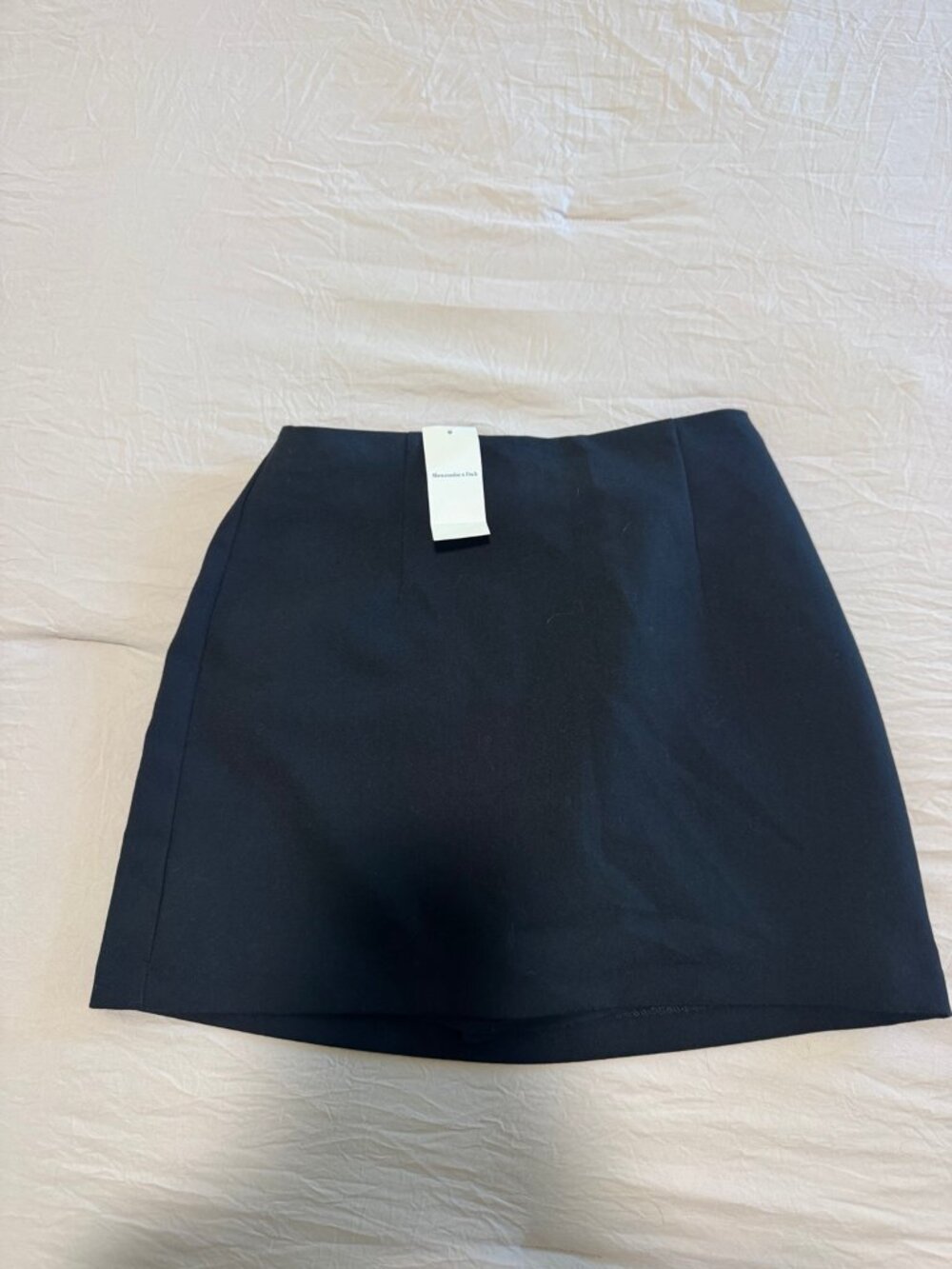 NWT Abercrombie & Fitch Scarlett Black Mini Skort XS